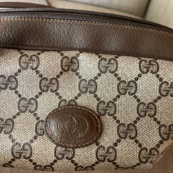 Authentic Gucci vintage GG canvas crossbody bag 001.115.5770 (F1001) - Picture 10 of 14